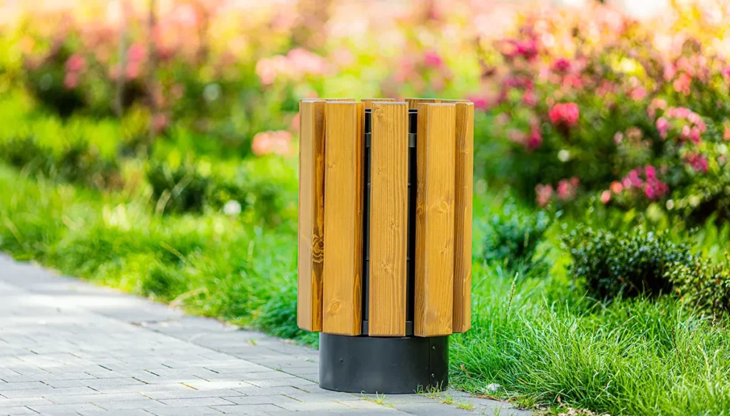 Koševi za smeće – trajni element male arhitekture