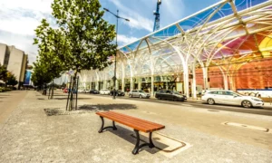 Klupa Lodz bez naslona