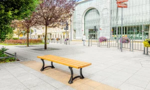 Klupa Lodz bez naslona