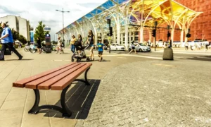 Klupa Lodz bez naslona