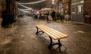 Klupa Lodz bez naslona