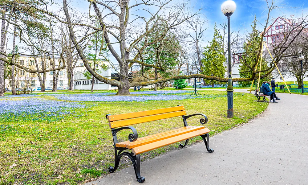 Klupa Vienna s rukonaslonom