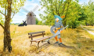 Ławka parkowa Łódzka