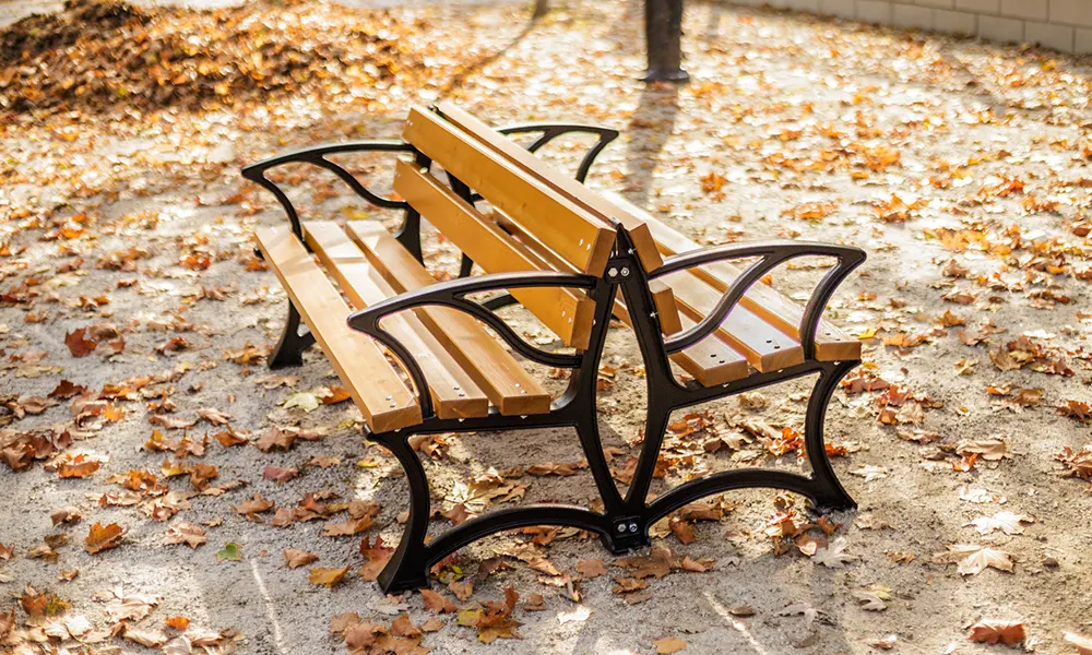 Klupa Lodz DUO s rukonaslonom