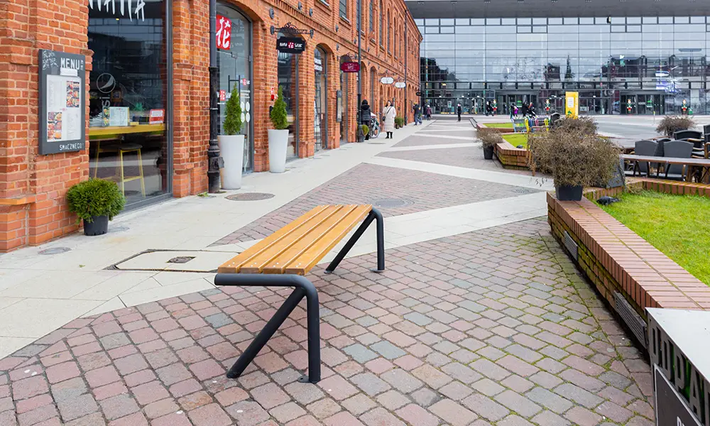 Klupa Lyon bez naslona