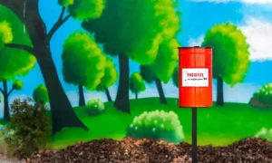 Koš za pseći izmet Tobi