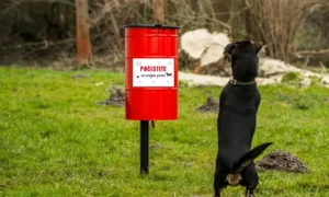 Koš za pseći izmet Tobi