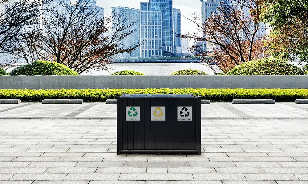 Koš za smeće za recikliranje Nero