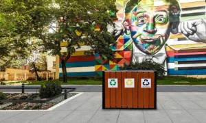 Koš za razvrstavanje otpada Aster