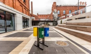 Kôš na segregáciu odpadu Koniczyna