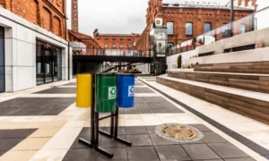 Kôš na segregáciu odpadu Koniczyna