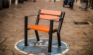 Vanjska stolica Gladiator s rukonaslonom