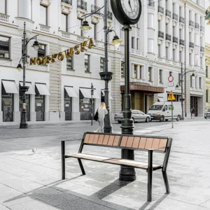 Klupa Gladiator WPC s rukonaslonom