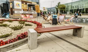 Klupa Roma bez naslona