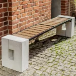 Klupa Roma WPC bez naslona