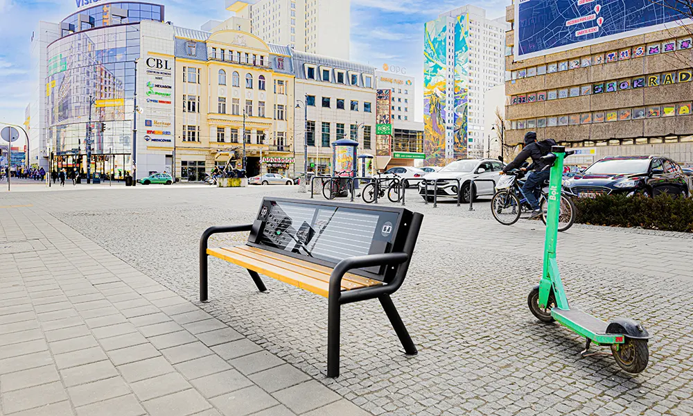 Solarna klupa Helios Solarna klupa Helios