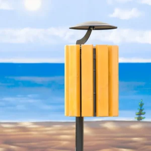 Ženeva koš za smeće natkriveni