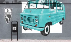 Koš za smeće Oslo II natkriven