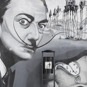 Koš za smeće Oslo II natkriven