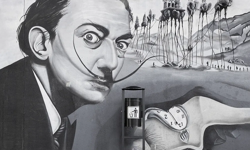 Koš za smeće Oslo II natkriven