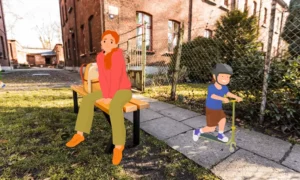 Klupa Gladiator bez naslona - Slika 2