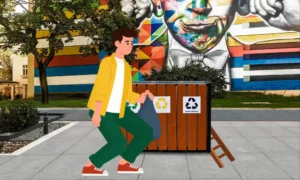 Koš za razvrstavanje otpada Aster - Slika 2