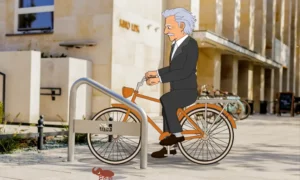 Stalak za bicikle U tipa kosi - Slika 2