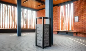 Koš za smeće Singiel WPC